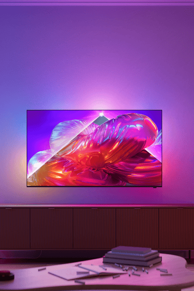 Téléviseur Ambilight 4K The One