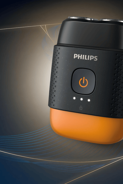 Powerful close shave, even on the go