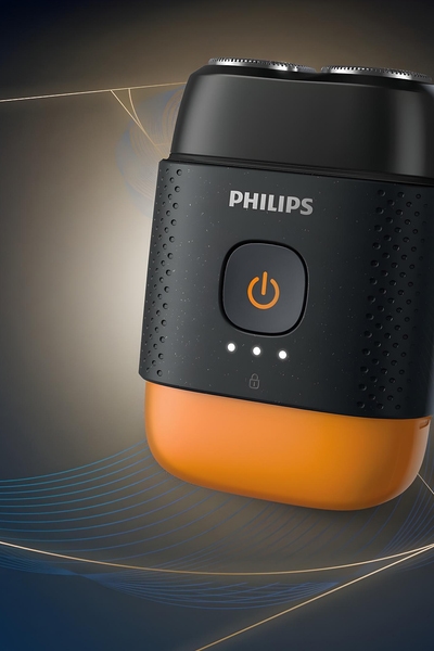 Powerful close shave, even on the go