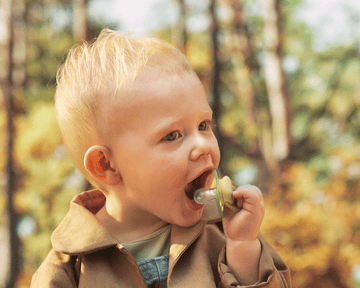 Skatina kūdikio natūralų burnos vystymąsi