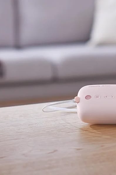 Advanced electric breast pump on display