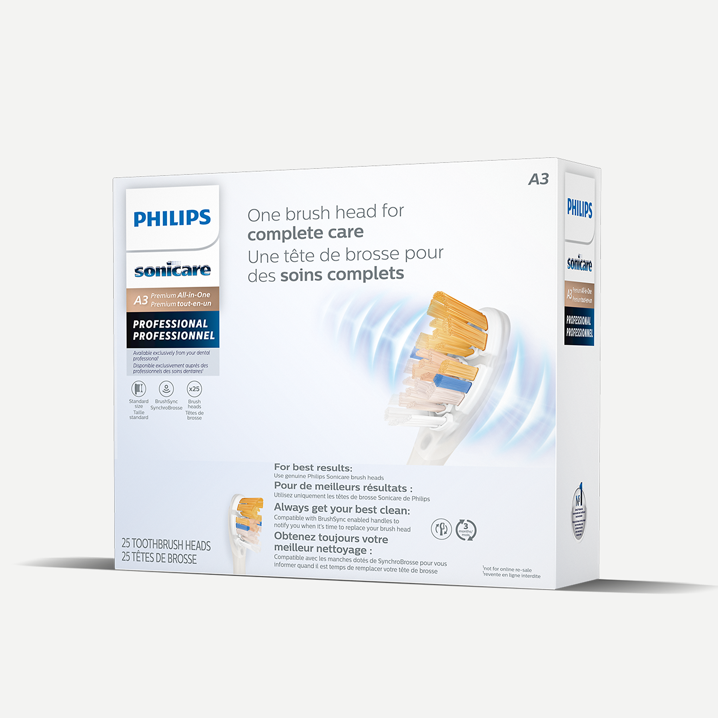 Image of A3 brush head bulk pack