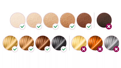 Je IPL vhodný pro mou barvu vlasů?