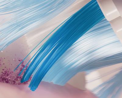 Close-up van een Philips Sonicare Premium Gum Care-opzetborstel