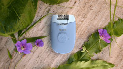 Epilator device close-up