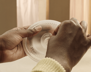 Orodje za merjenje velikosti bradavic za ščitnike in vložke