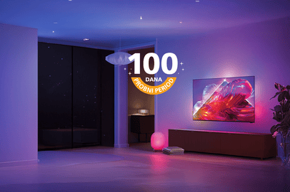 Isprobajte Philips Ambilight TV 100 dana