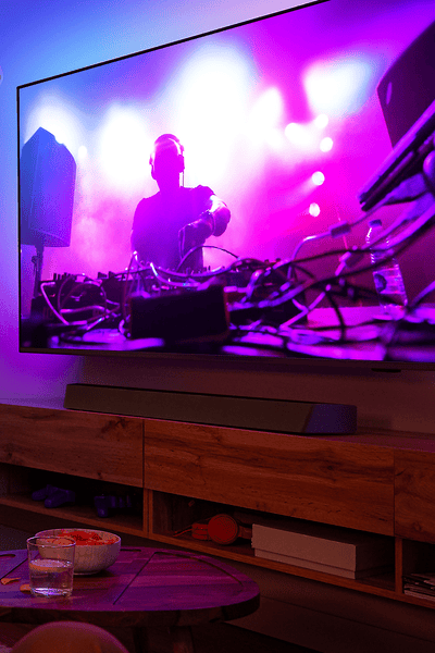 Саундбари Philips із телевізорами The One