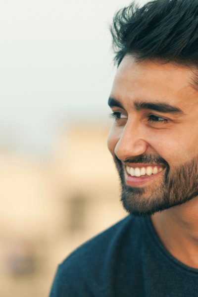 Image of a man smiling