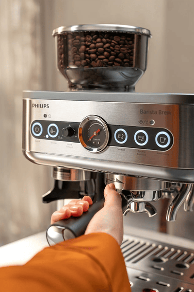 Kávovar na prípravu espressa Barista Brew