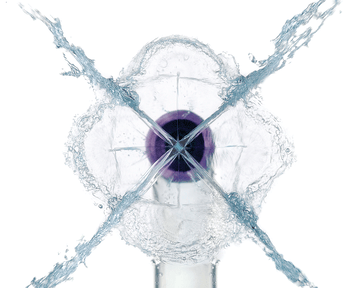 Tarpdančių valymas su nauja „QuadStream“ technologija