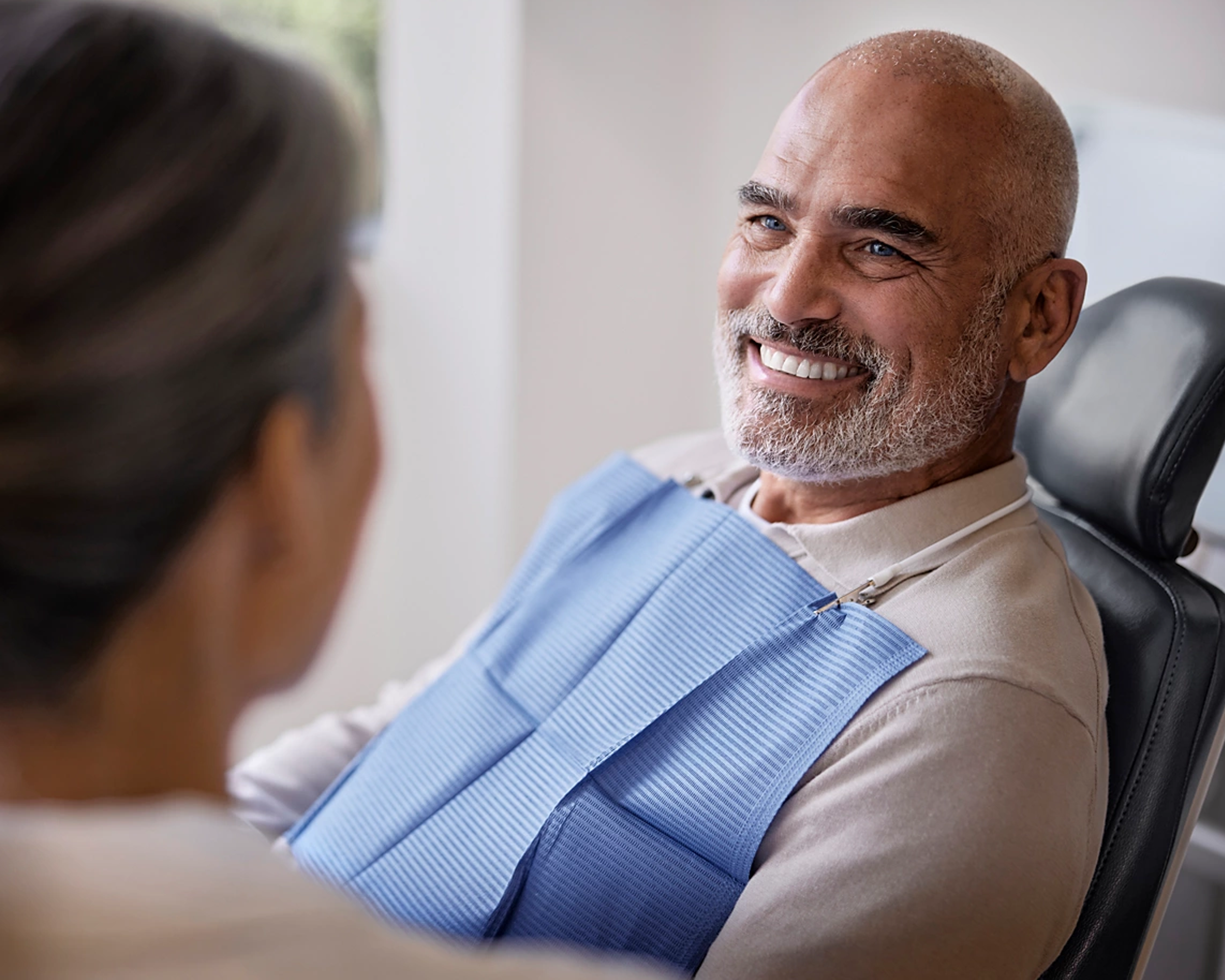 Patients who have difficult stains