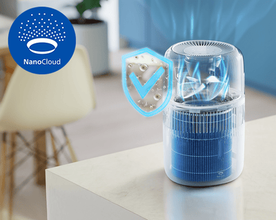 „Philips NanoCloud“: mažiau bakterijų, jokių drėgnų dėmių