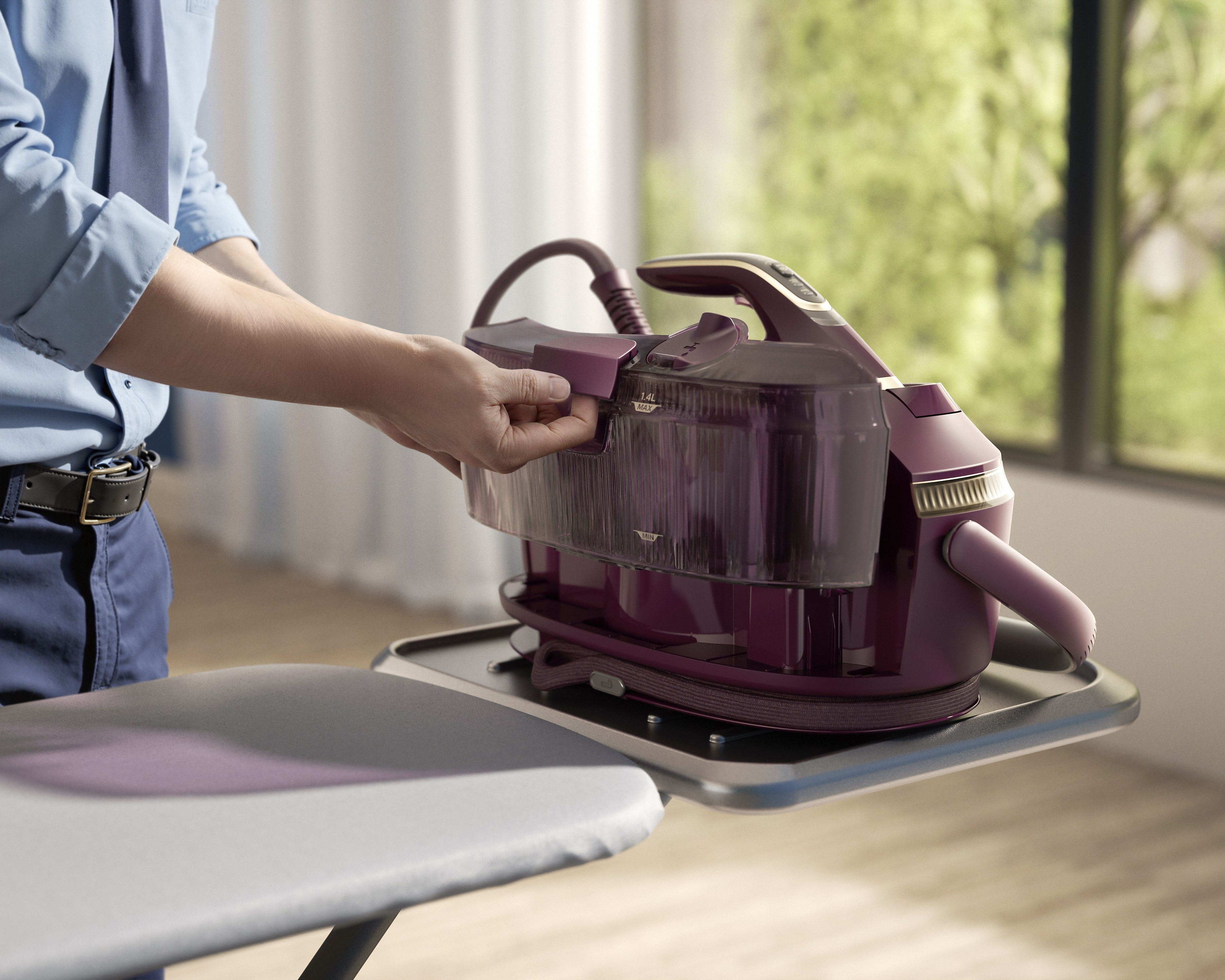 noņemama ūdens tvertne