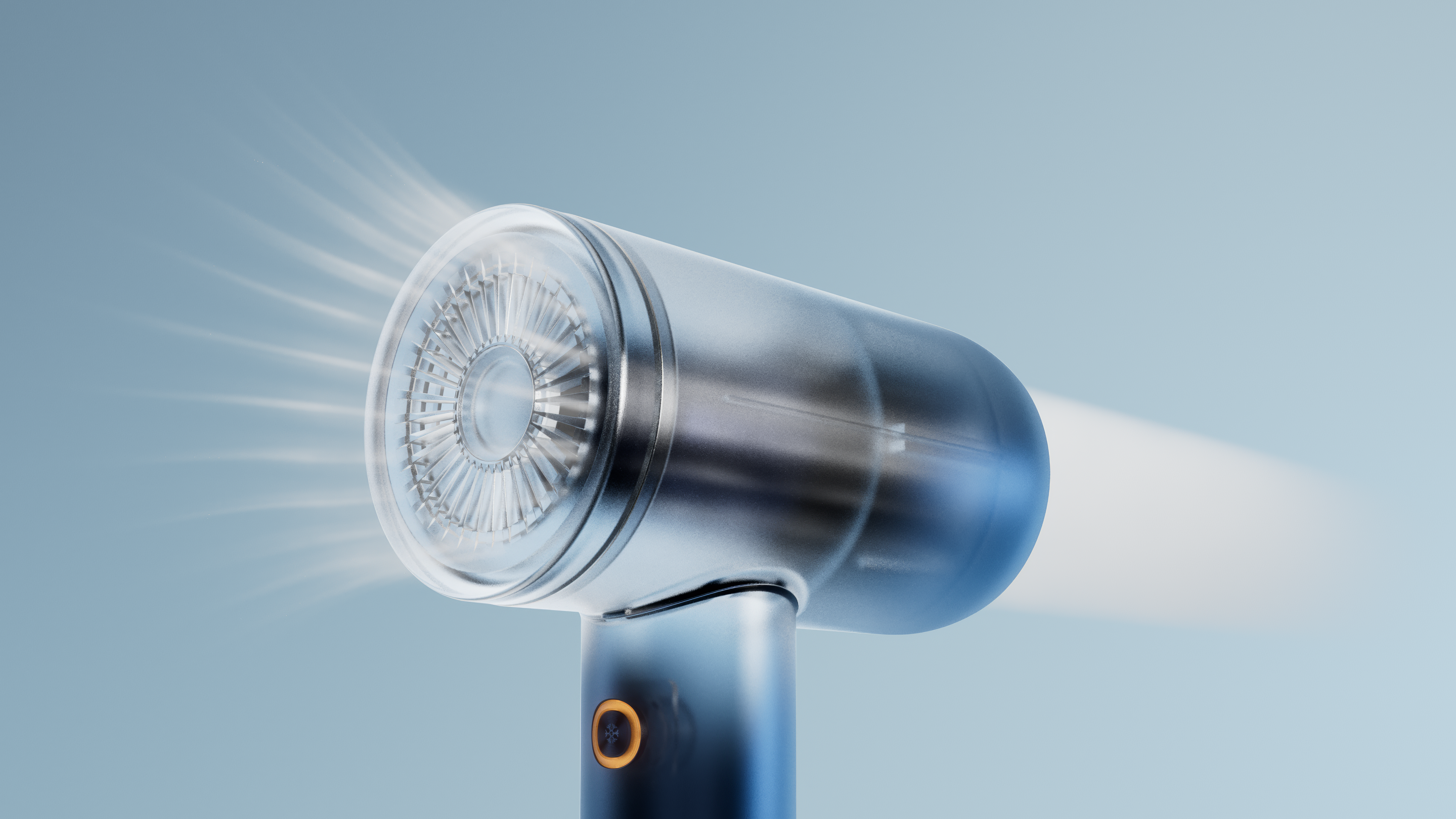 Hair dryer with sustainable motor