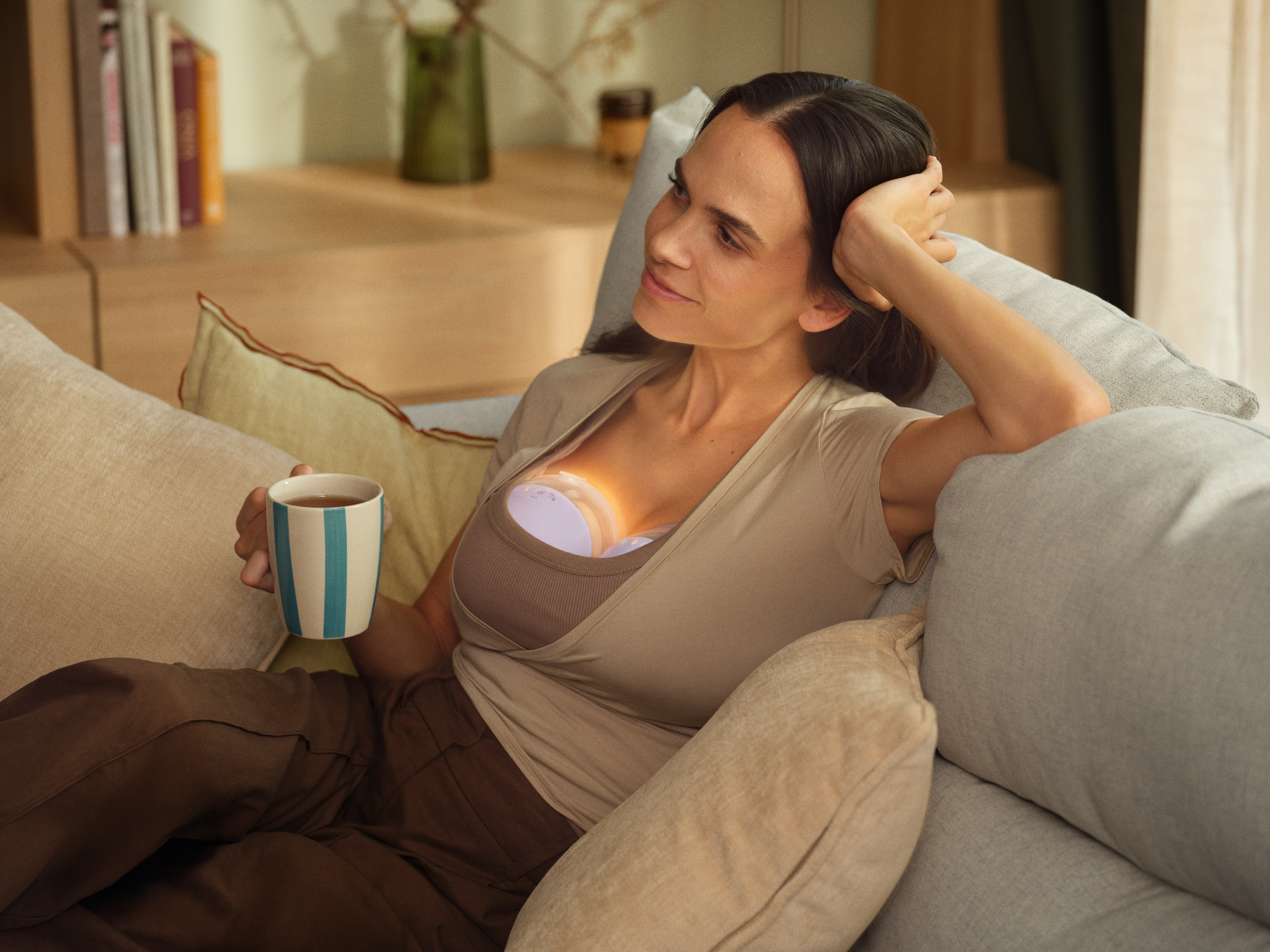 Philips Avent mellszívó WarmSense melltölcsérrel