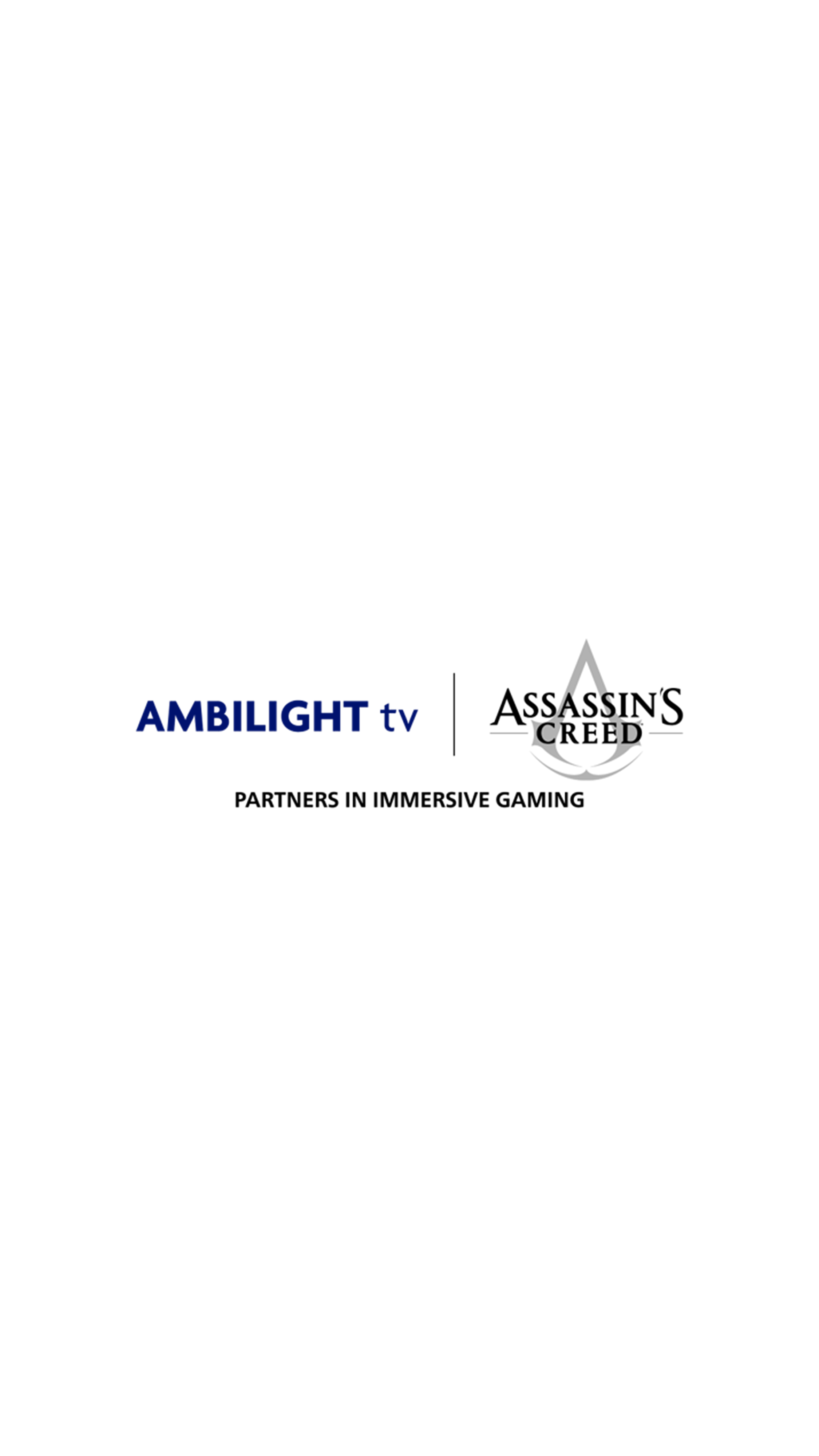 Philips Ambilight TV X Assassin's Creed
