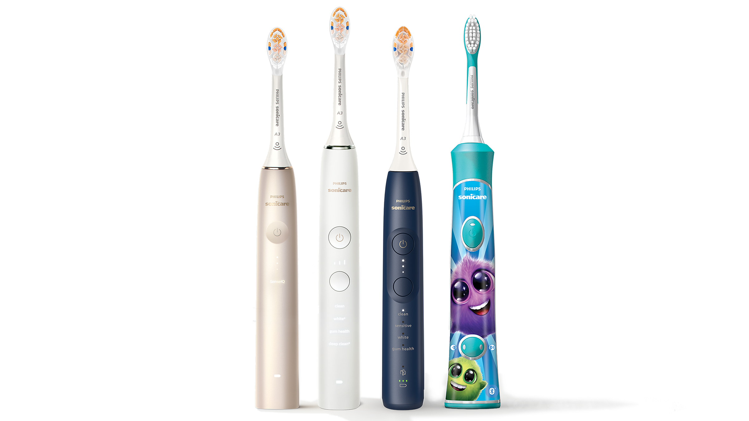 Sonicare power toothbrushes