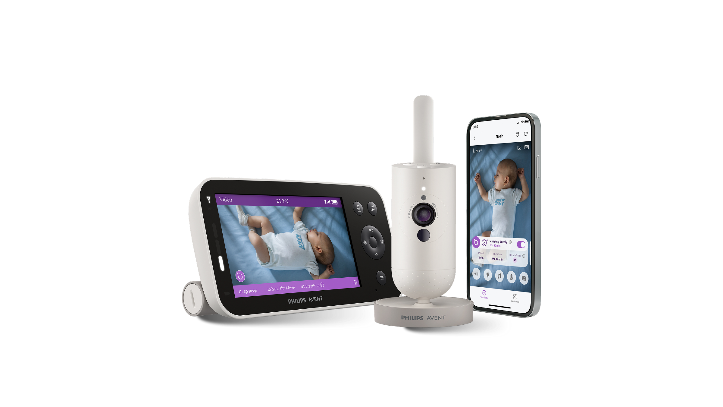 Baby monitors and thermometers