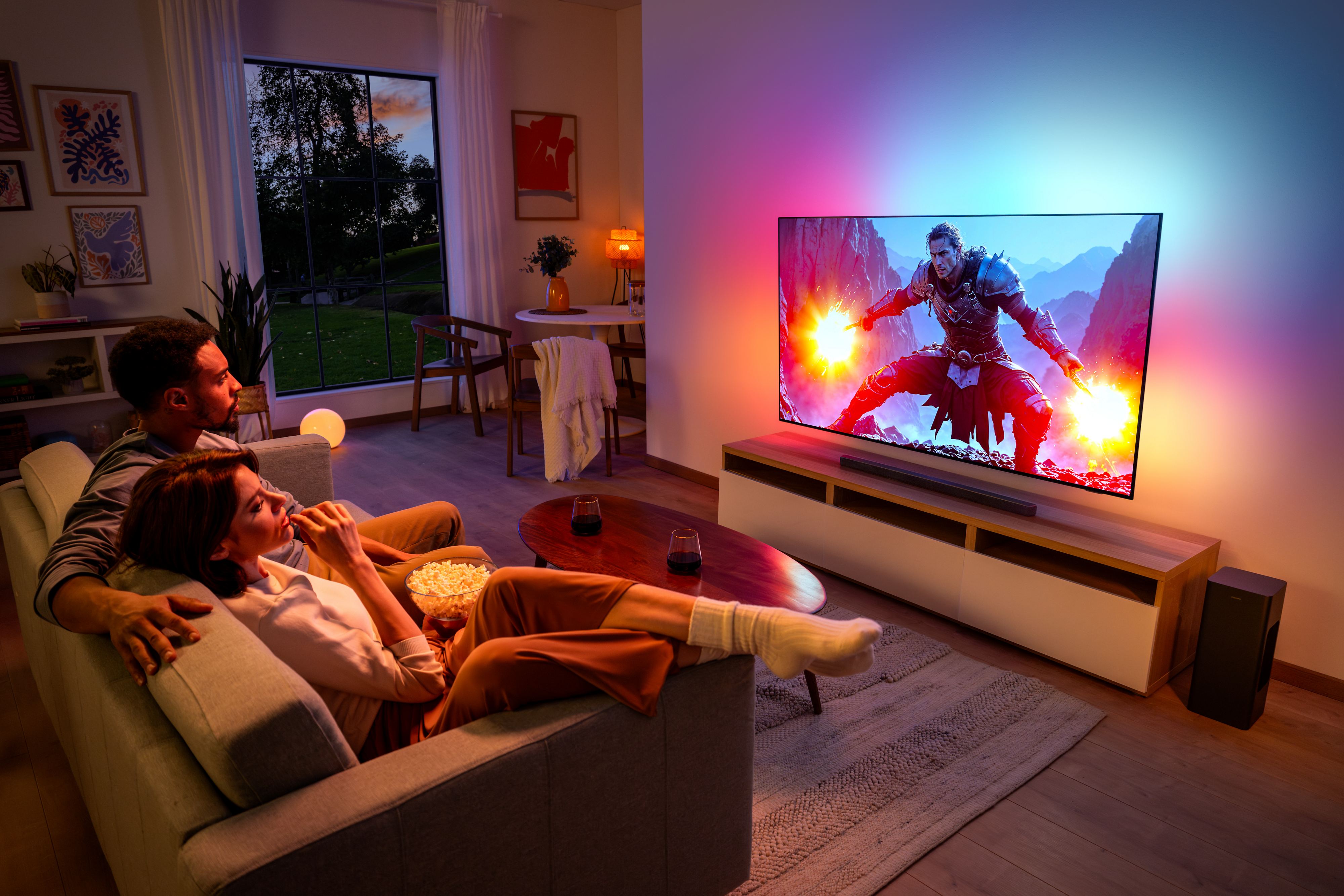 AI v televízoroch Ambilight – ako to funguje?