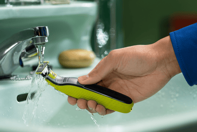 Is the Philips OneBlade waterproof?