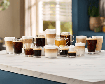 Espreso kafijas automāts ar plašu klāstu