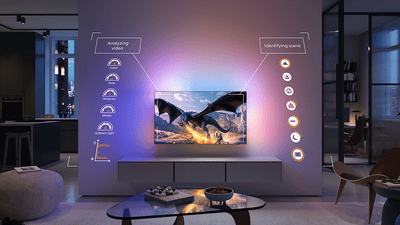 Ambilight-televisioiden kohtauksen optimointi