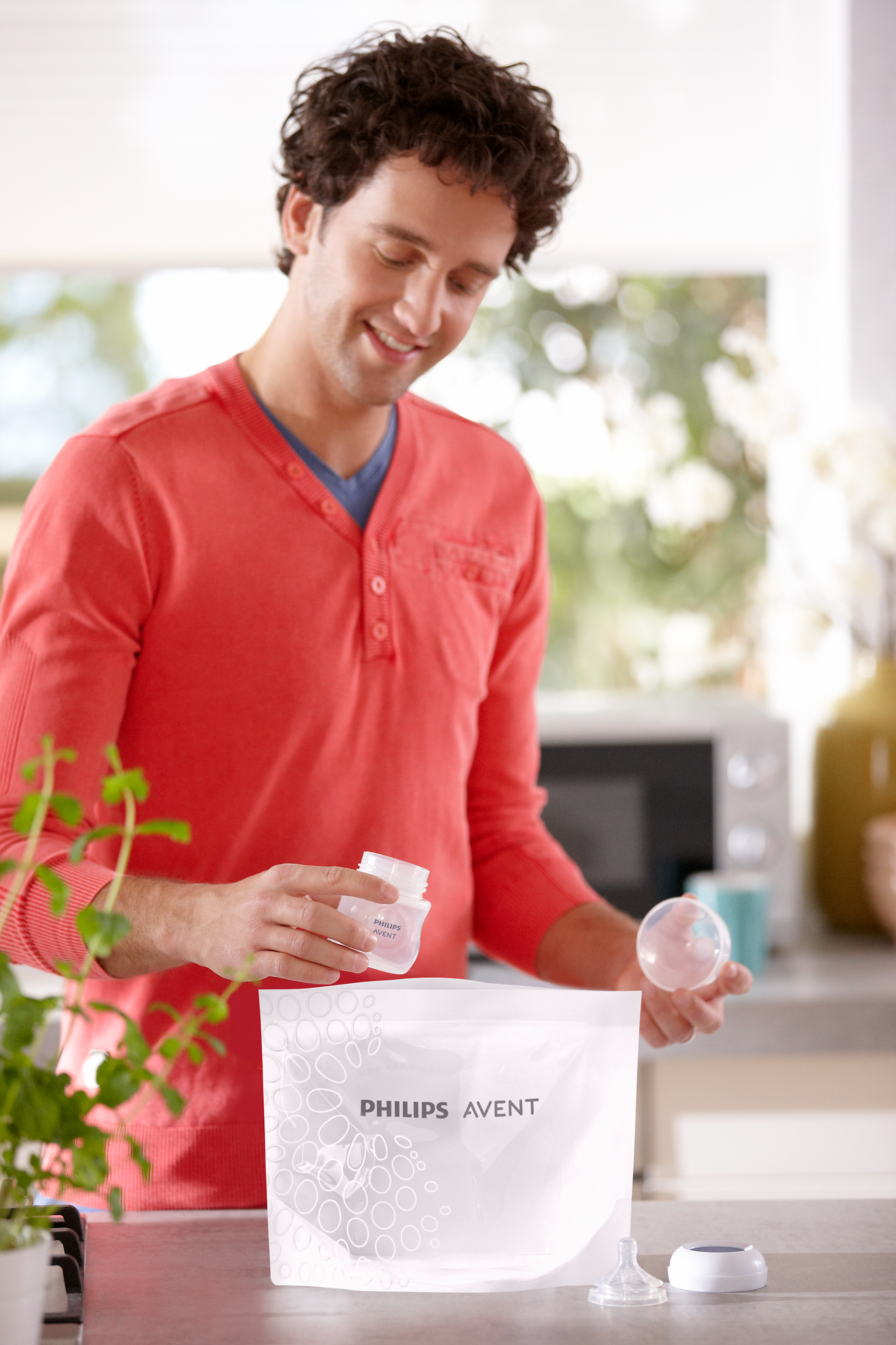 Microwave steriliser bag