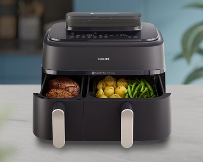 Philips Airfryer Dual Basket with Steam