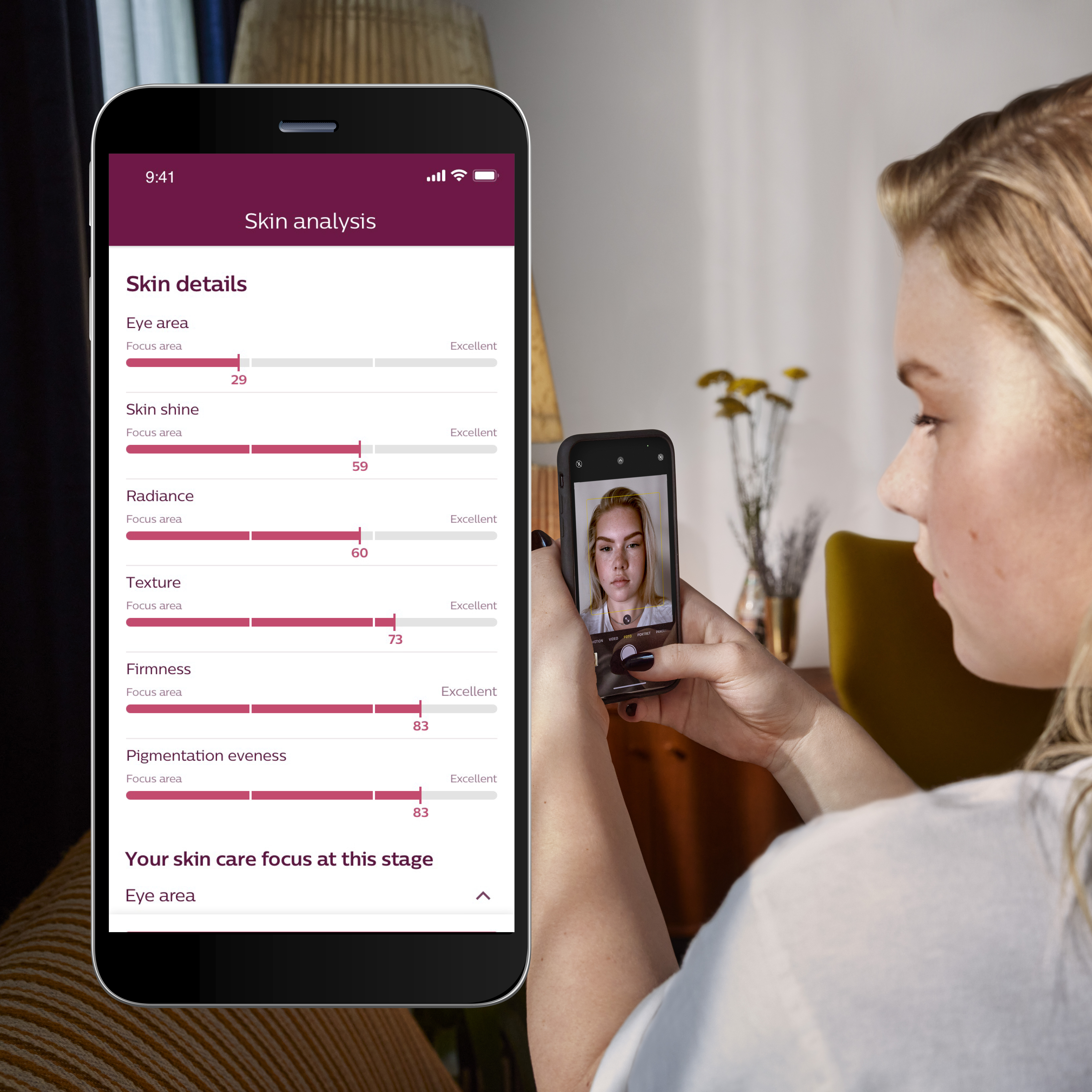 Smart skin analysis with SkinAI