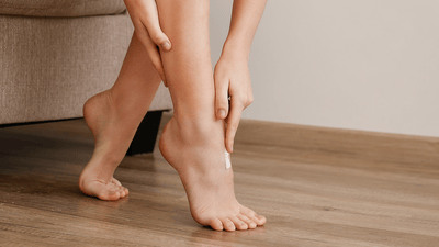 Зволоження шкіри ніг