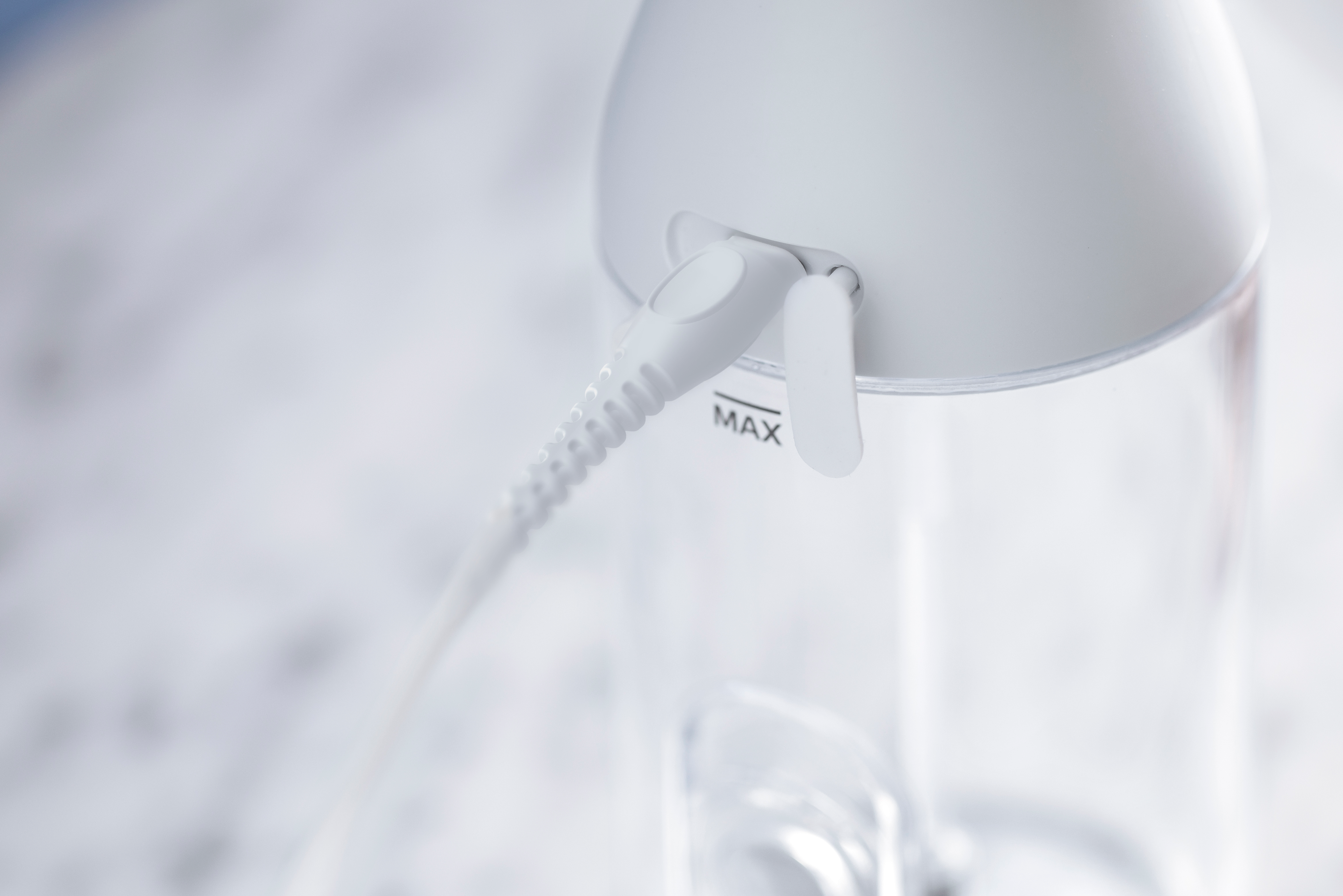 Cleansing the power flosser