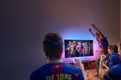 Zažijte každý zápas naplno s Philips Ambilight TV