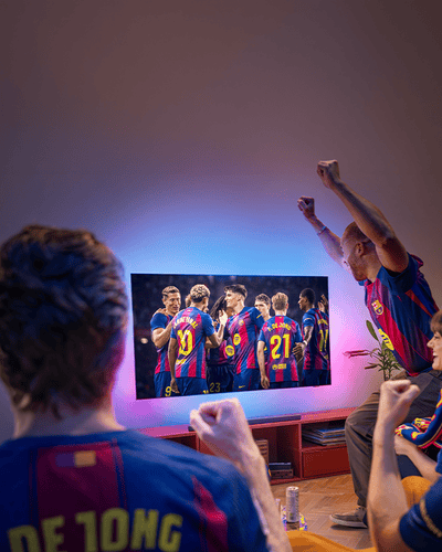 Zažijte každý zápas naplno s Philips Ambilight TV