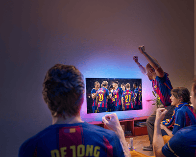Zažijte každý zápas naplno s Philips Ambilight TV