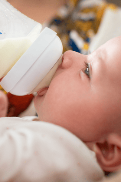 Detské fľaše – pútač