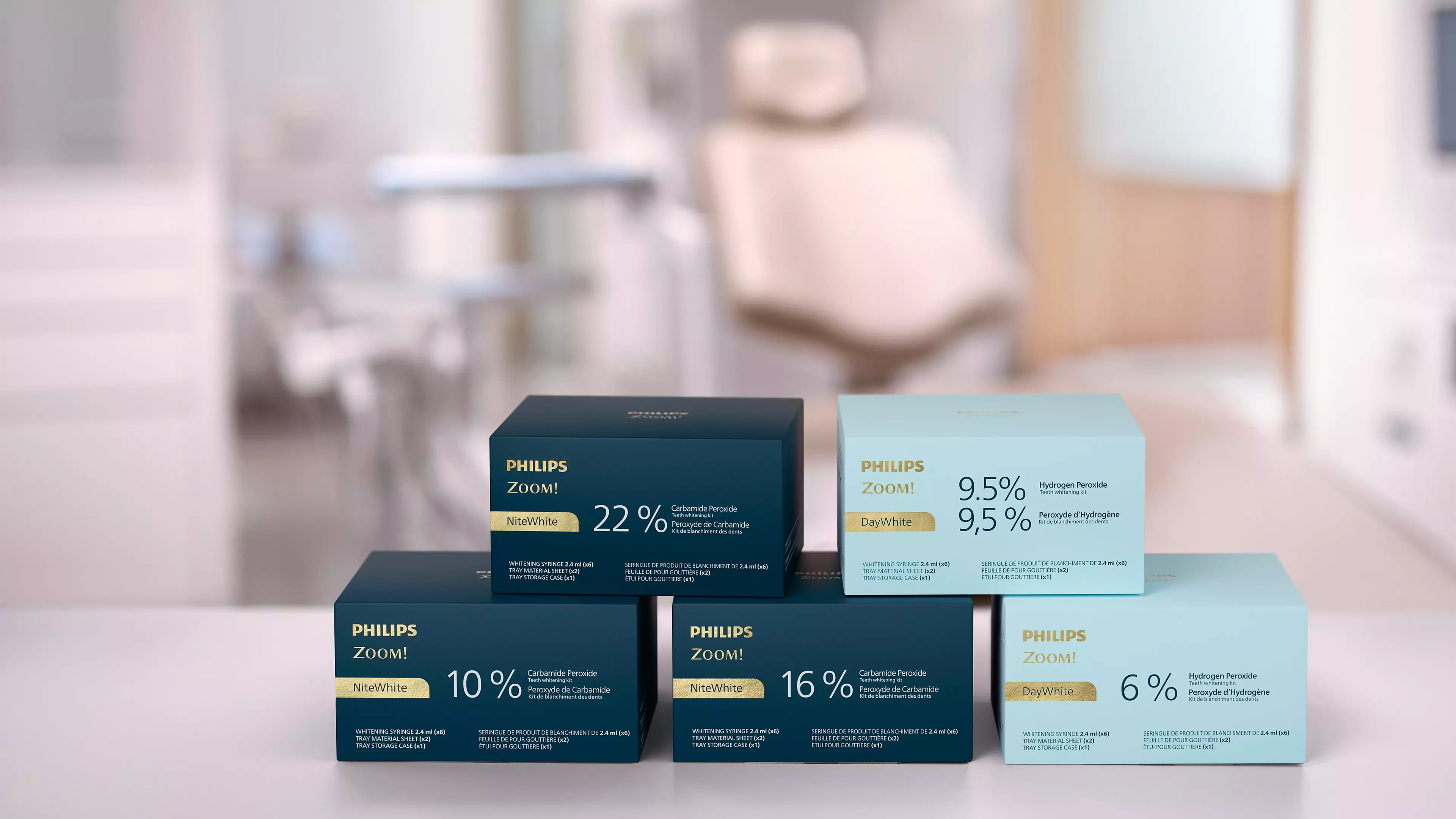 Discover the unique whitening formula