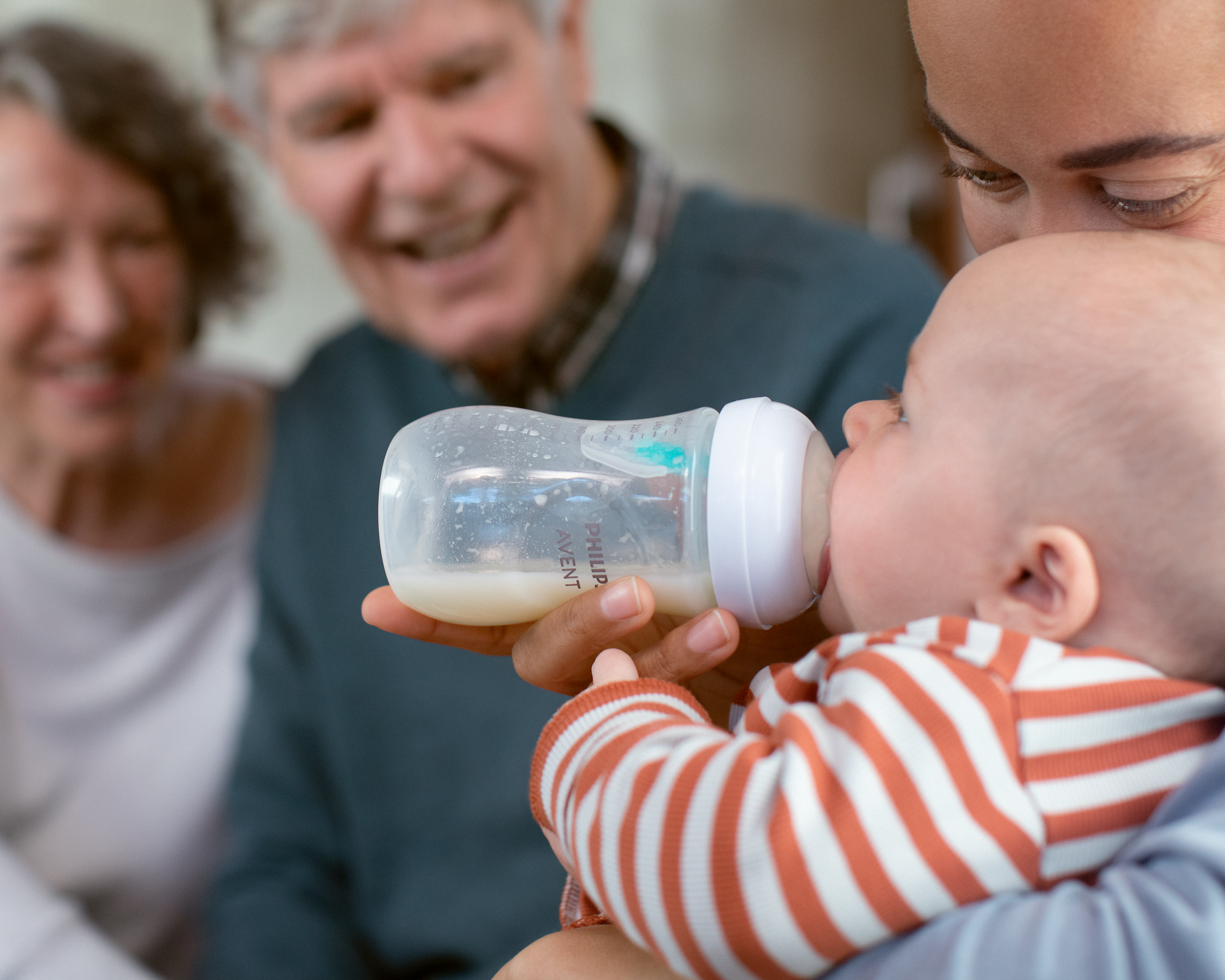 Het eigen drinkpatroon van de baby