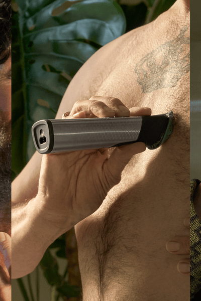 Vystavený multifunkční holicí strojek