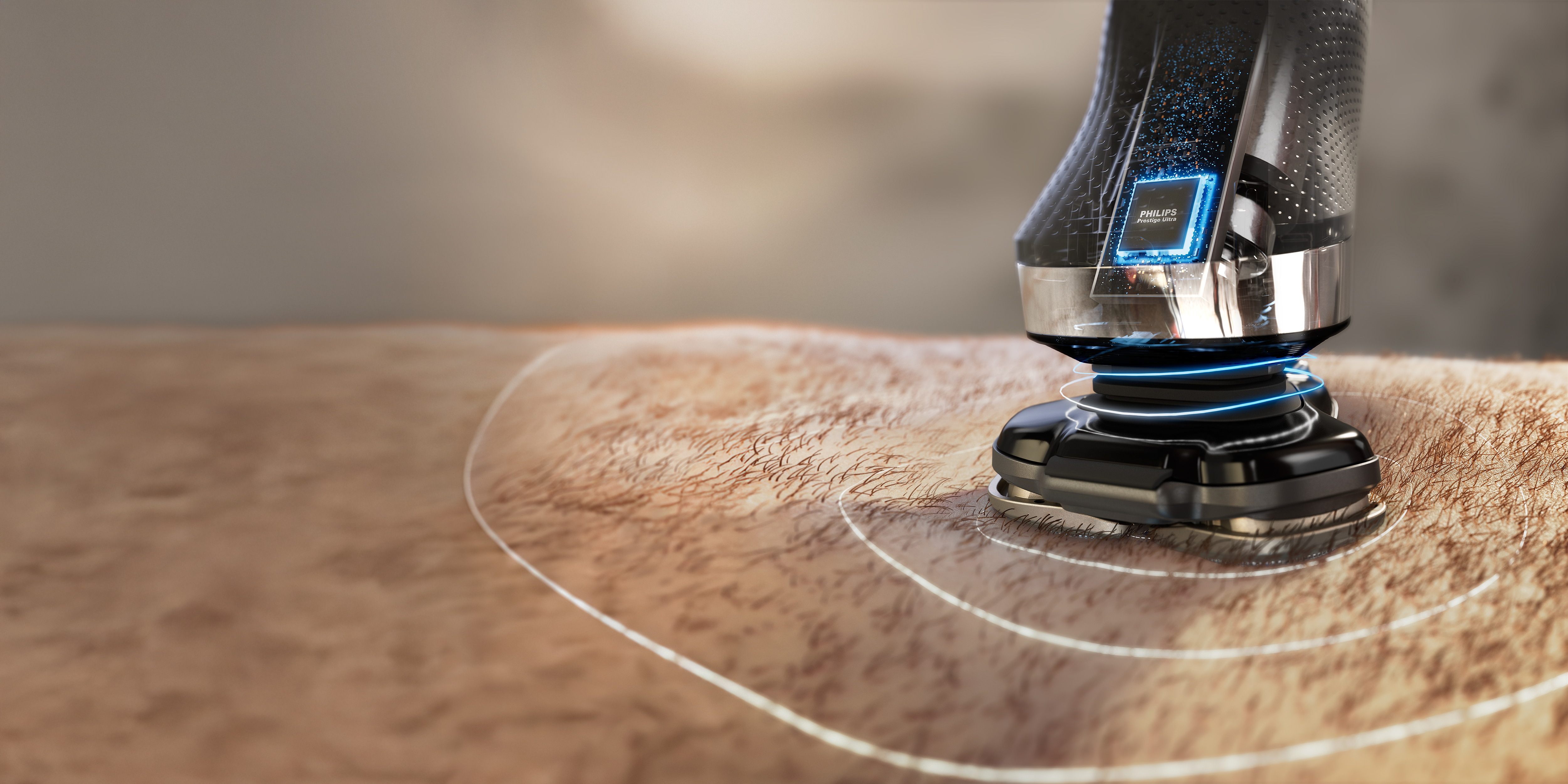 Krupni plan brijača