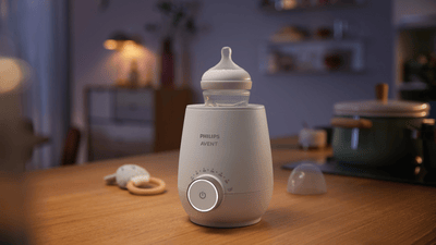 Ohřívač lahví na kuchyňské lince