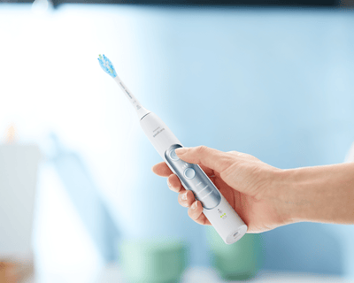 ExpertClean power toothbrush offering gum protection features