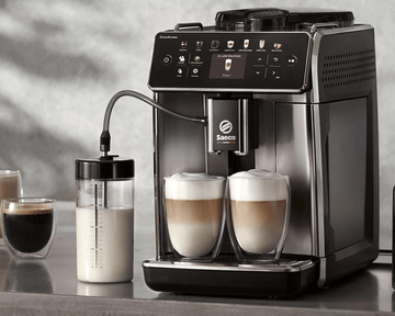 Saeco espreso kafijas automāti nodrošinās kafejnīcas līmeņa kvali...