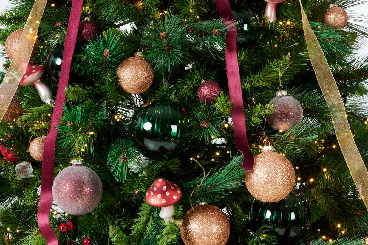 Merry X-Mas: traditionelle Weihnachtsdekoration