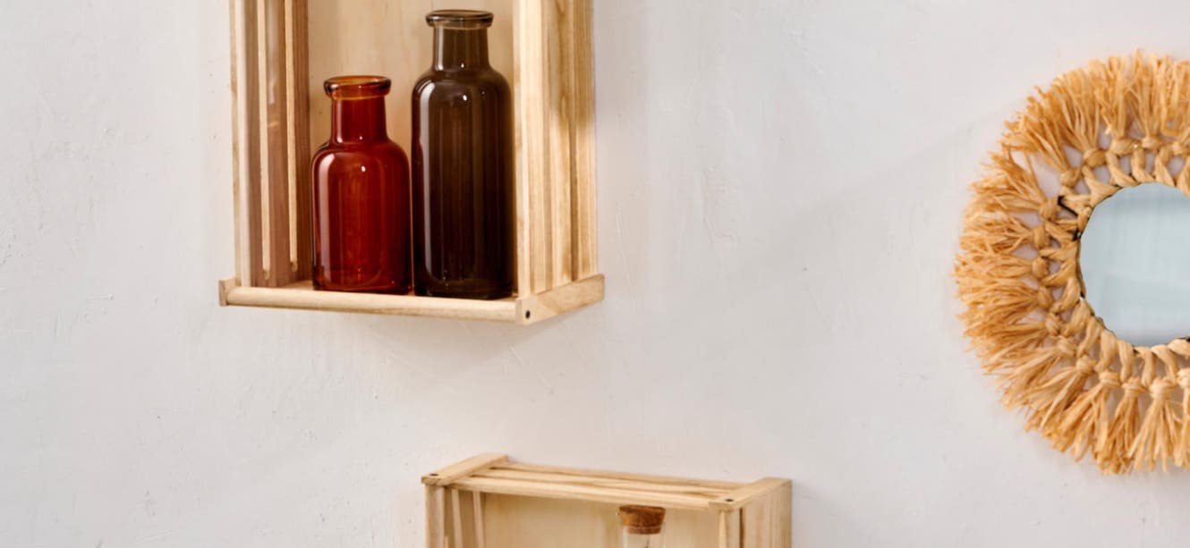 5 façons de décorer avec des caisses en bois