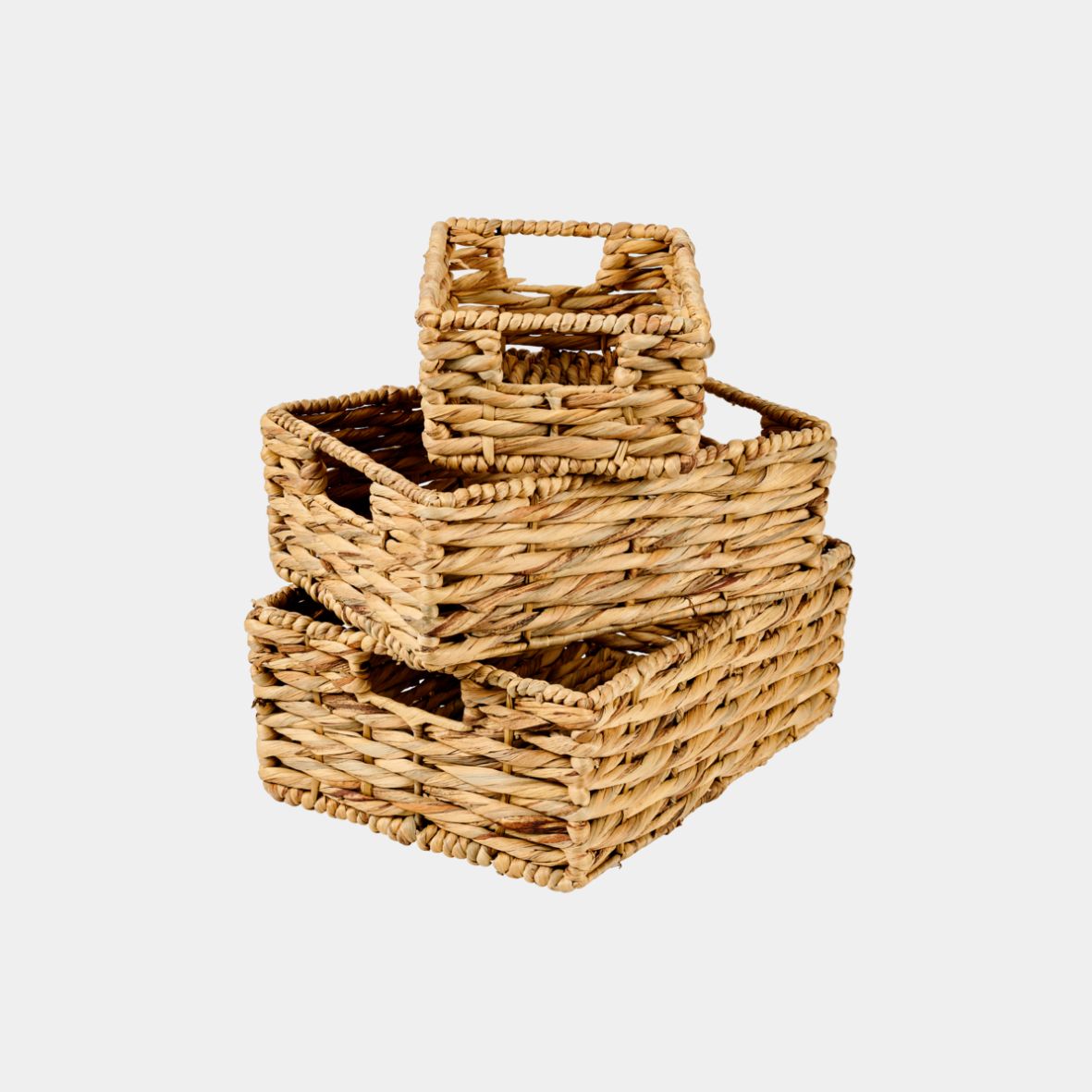  Cesta cuadrada para clasificar ropa, cesta para la colada, cesta  para la colada, cesta tejida de plástico, cubo de juguete : Hogar y Cocina