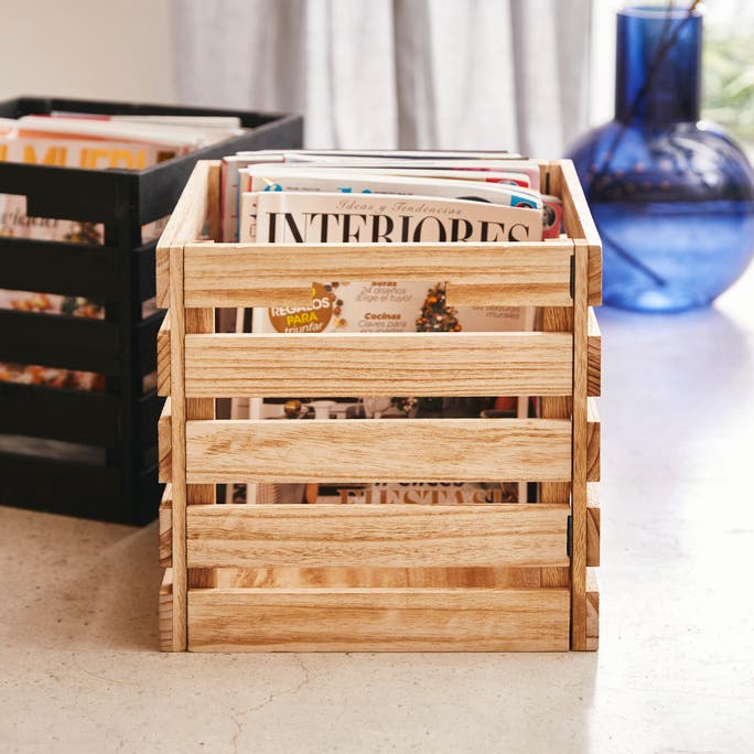 5 façons de décorer avec des caisses en bois