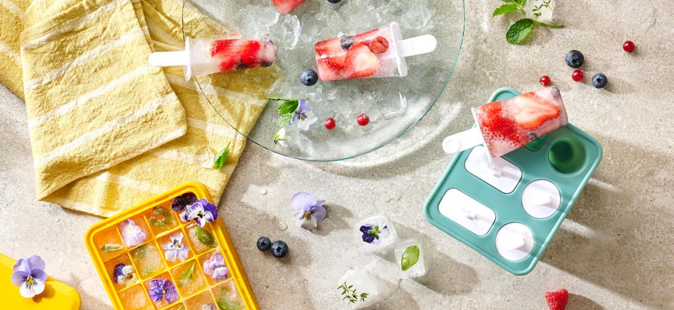 ¿Quieres hacer tus propios helados de polo con frutas? 3x recetas saludables de helados de agua