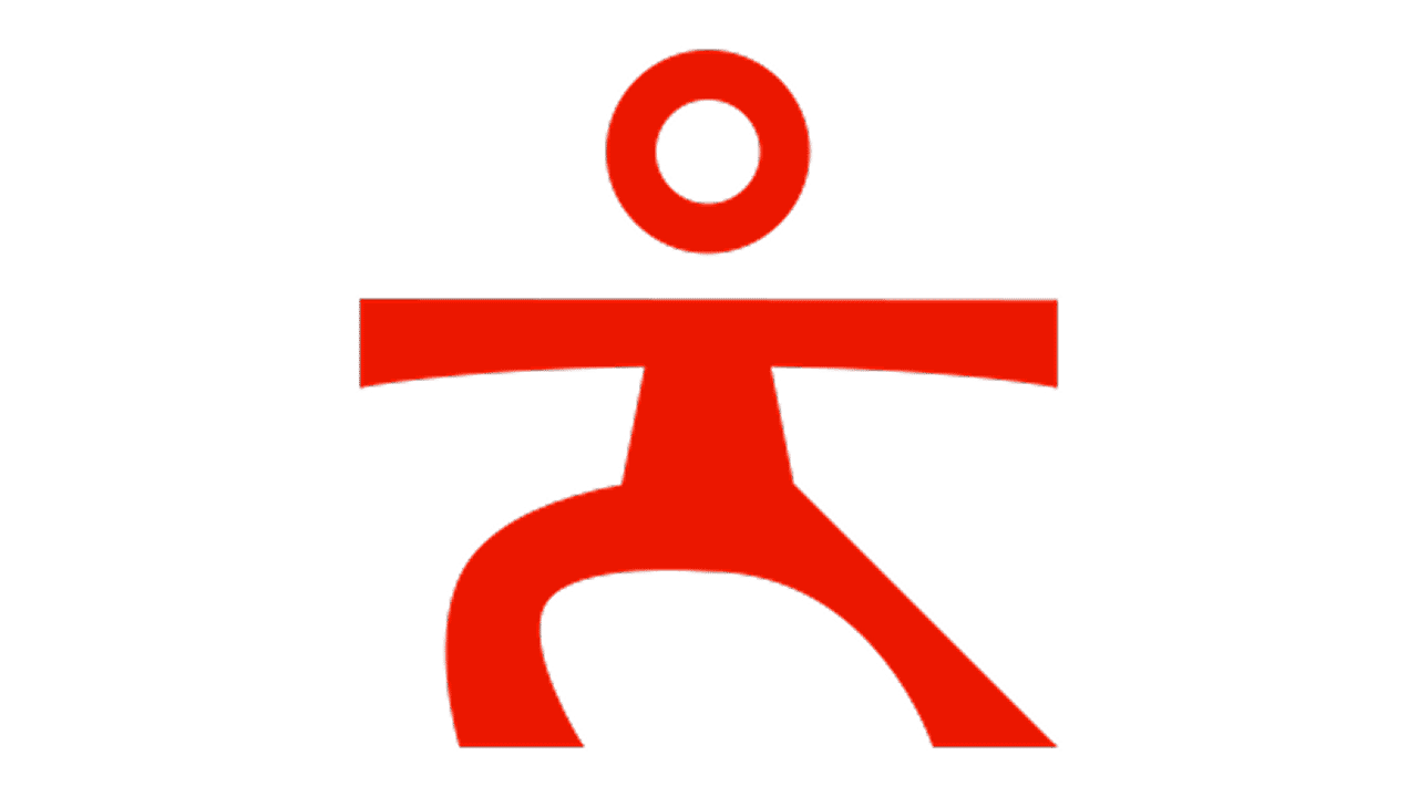 Solid red icon of a stylised human figure in a wide-legged, arms-extended dynamic pose. Represents the flexibility of treatment administration — options include self-injection at home or infusion at a clinic.