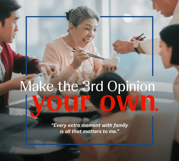 From diagnosis to your decision – make your voice heard with your 3rd Opinion